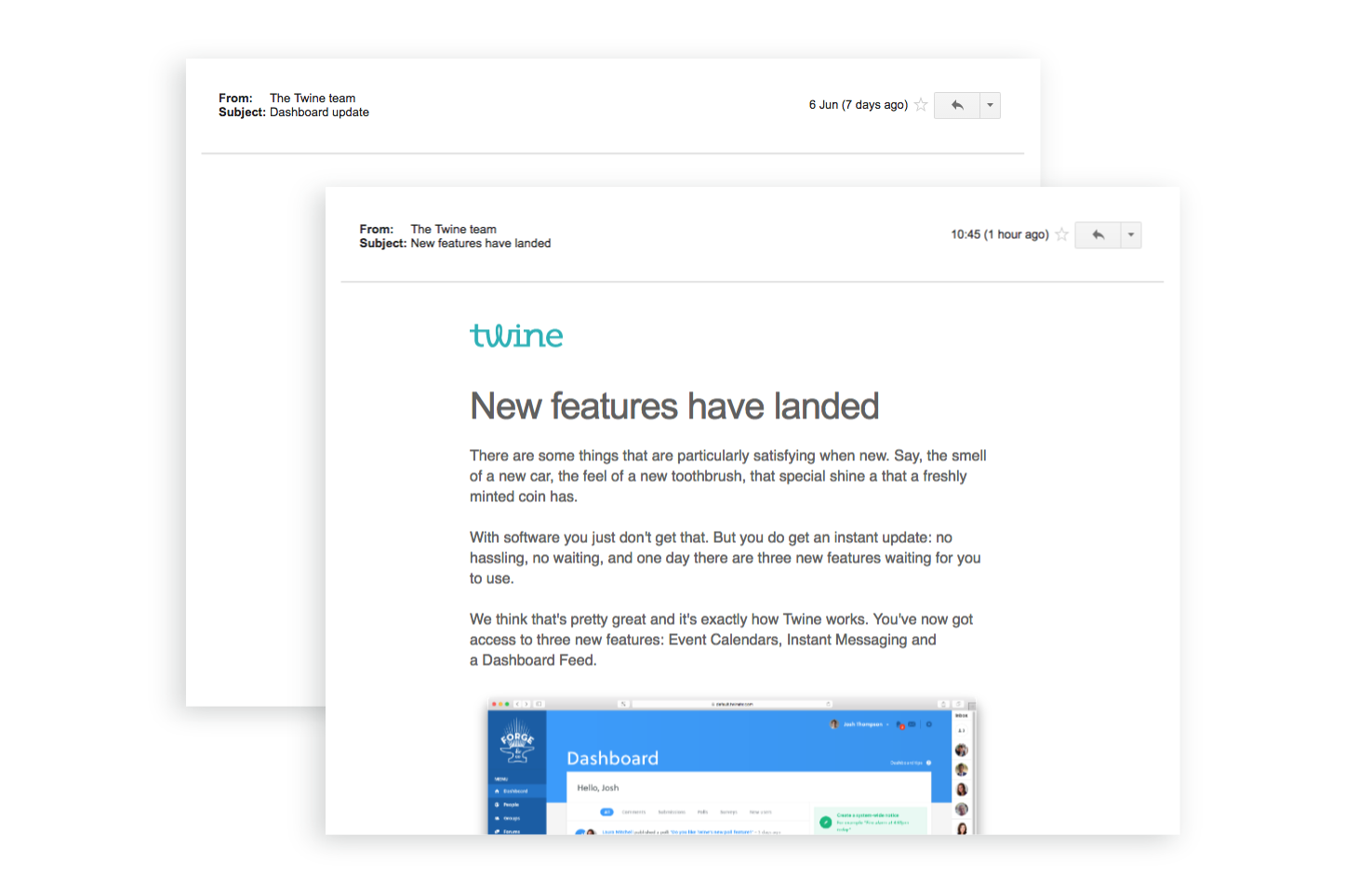 twine updates